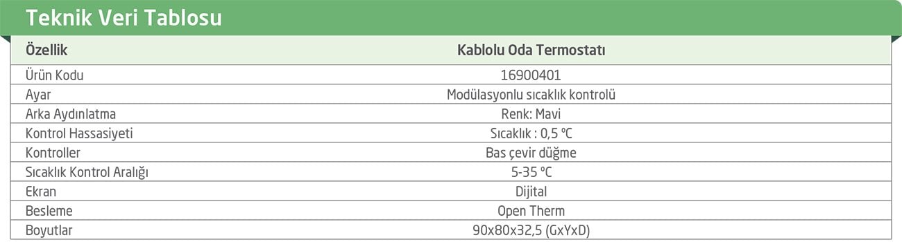 Baymak İdee Oda Termostatı