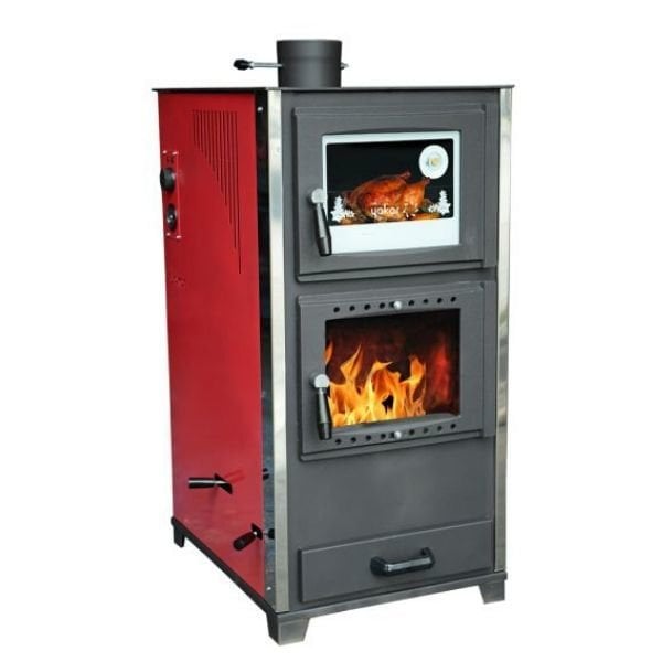 Yakar 301/A Kaloriferli Fırınlı Soba(Eşenjörlü)