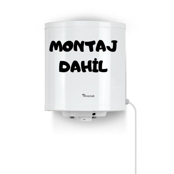 Baymak Aqua 15 Lt Tezgah Altı Termosifon Montaj Dahil