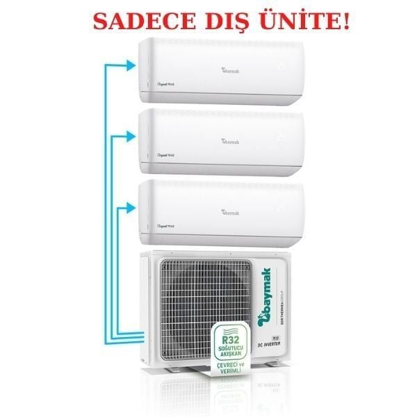 Baymak Elegant Prime Multi 21 1x3 Dış Ünite
