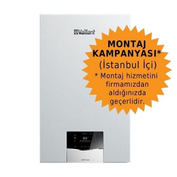 VAILLANT VUW 26CS/1-5 (N-TR) ecoTEC PLUS 17.000 kcal/h Premix Yoğuşmalı Kombi (İstanbul İçi Montaj Kampanyalı)